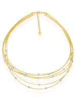 Pearl & Silver Bead Italian Chain Necklace