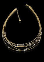 Pearl & Silver Bead Italian Chain Necklace