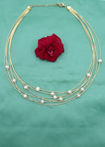 Large Pearl Italian Chain Necklace