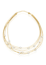 Large Pearl Italian Chain Necklace