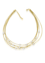 Large Pearl Italian Chain Necklace