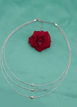 Dainty Pearl & Silver Ball Chain Necklace
