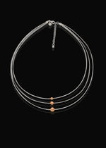 Dainty Pearl & Silver Ball Chain Necklace