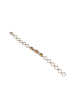 Citrine Regal Silver Bracelet