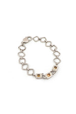 Citrine Regal Silver Bracelet