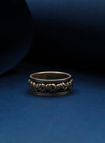 Elegant Silver Designer Elephant Carving Ring - VJewels