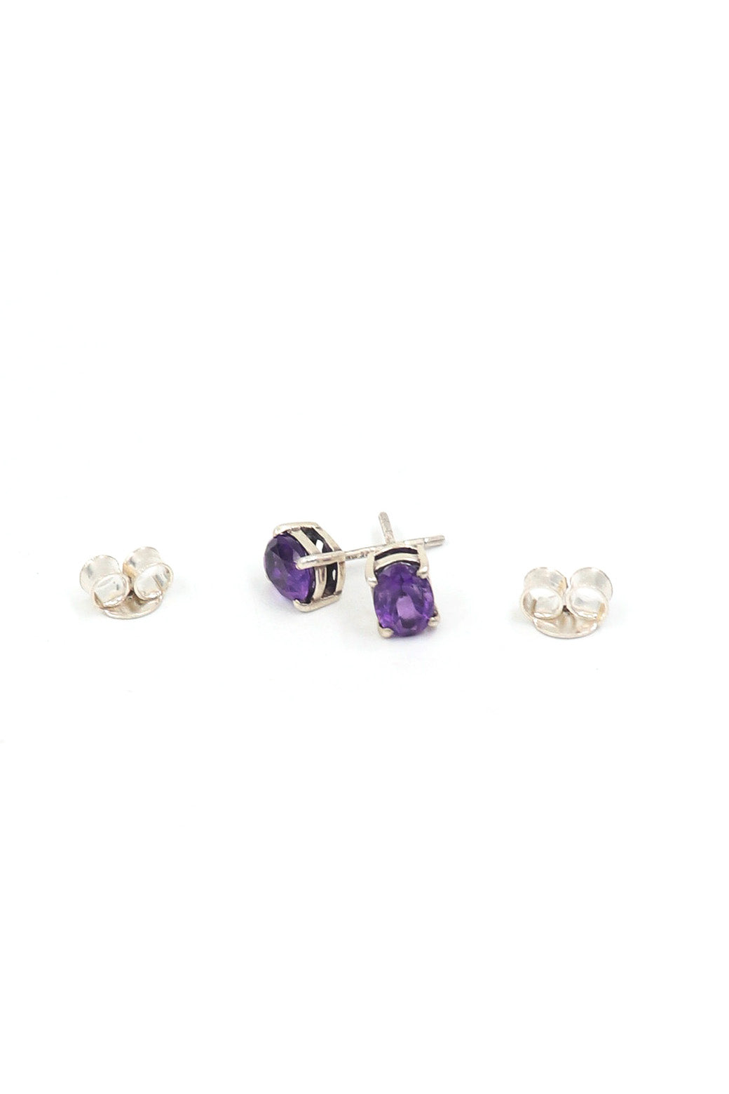 Amethyst Royal Stud Earring