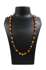 Lapis & Carnelian Royale Beaded Necklace
