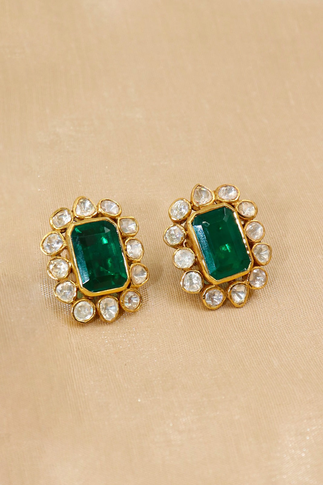 Moissanite & Onyx Midnight Earring