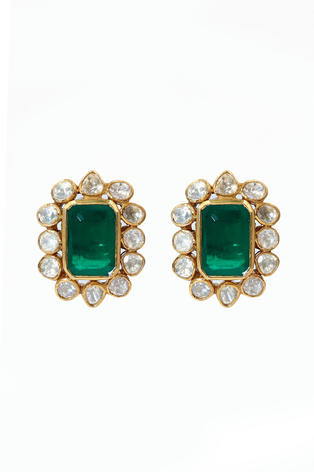 Moissanite & Onyx Midnight Earring