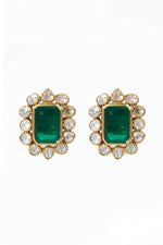 Moissanite & Onyx Midnight Earring