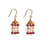 Ruby & Pearl Sovereign Earring