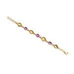Amethyst Citrine Royal Bracelet II