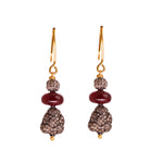 Ruby Diamond Majestic Hook Earring