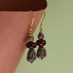 Ruby Diamond Majestic Hook Earring