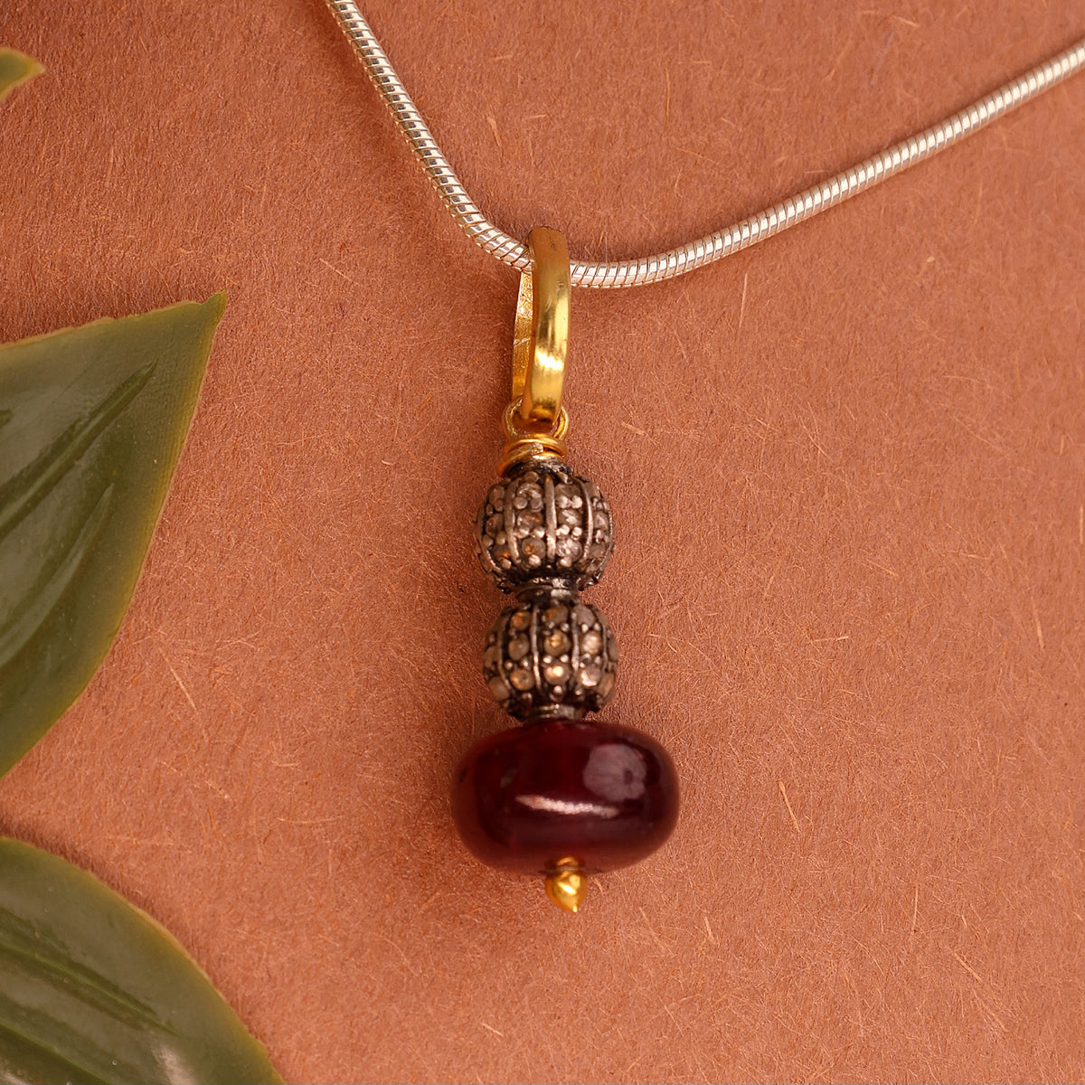 Ruby Diamond Royal Pendant