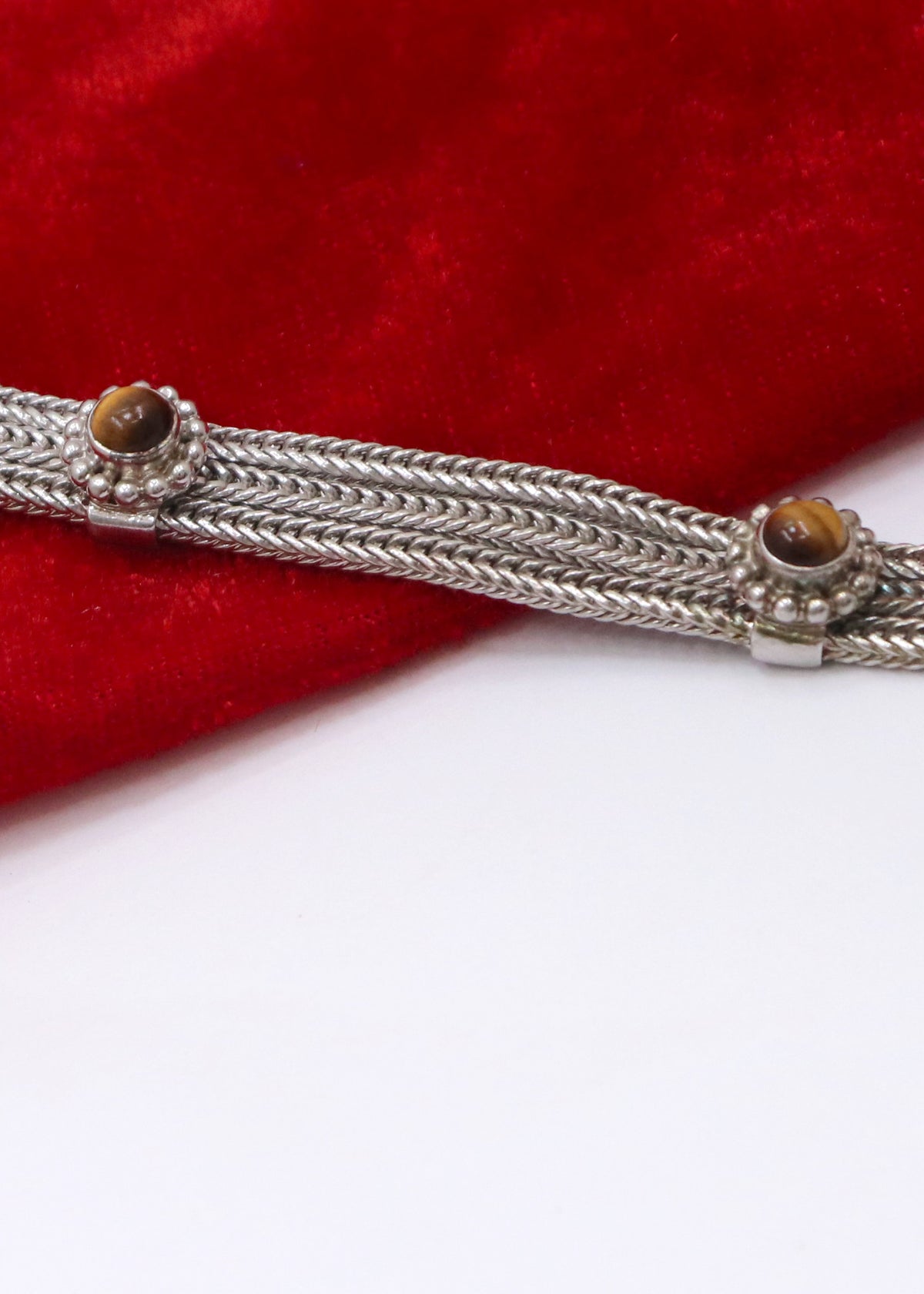 Tiger Eye Gemstone Bracelet