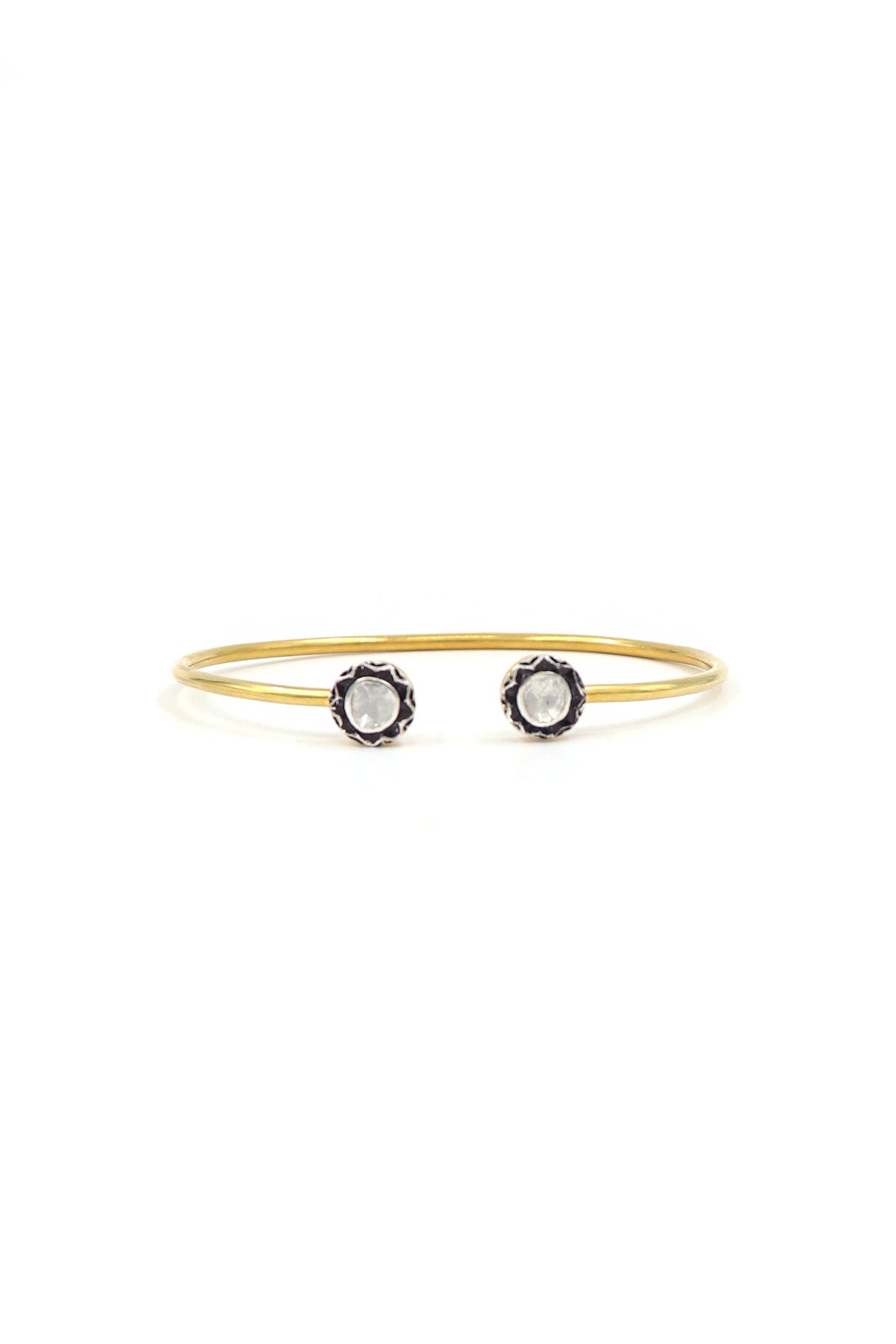 Polki Diamond Noble Openable Bracelet