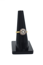 Silver Polki Diamond Royal Ring