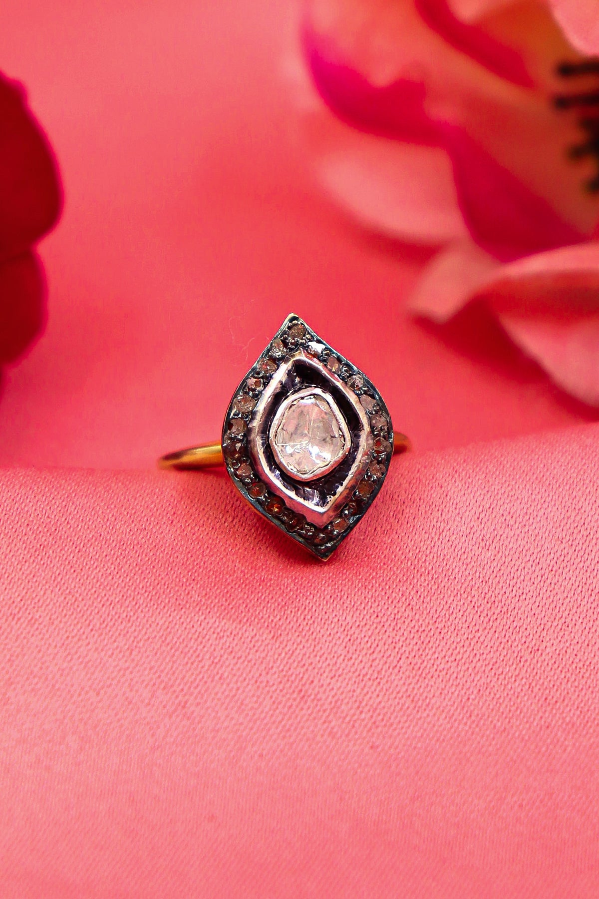 Gold Polki Diamond Legacy Earring