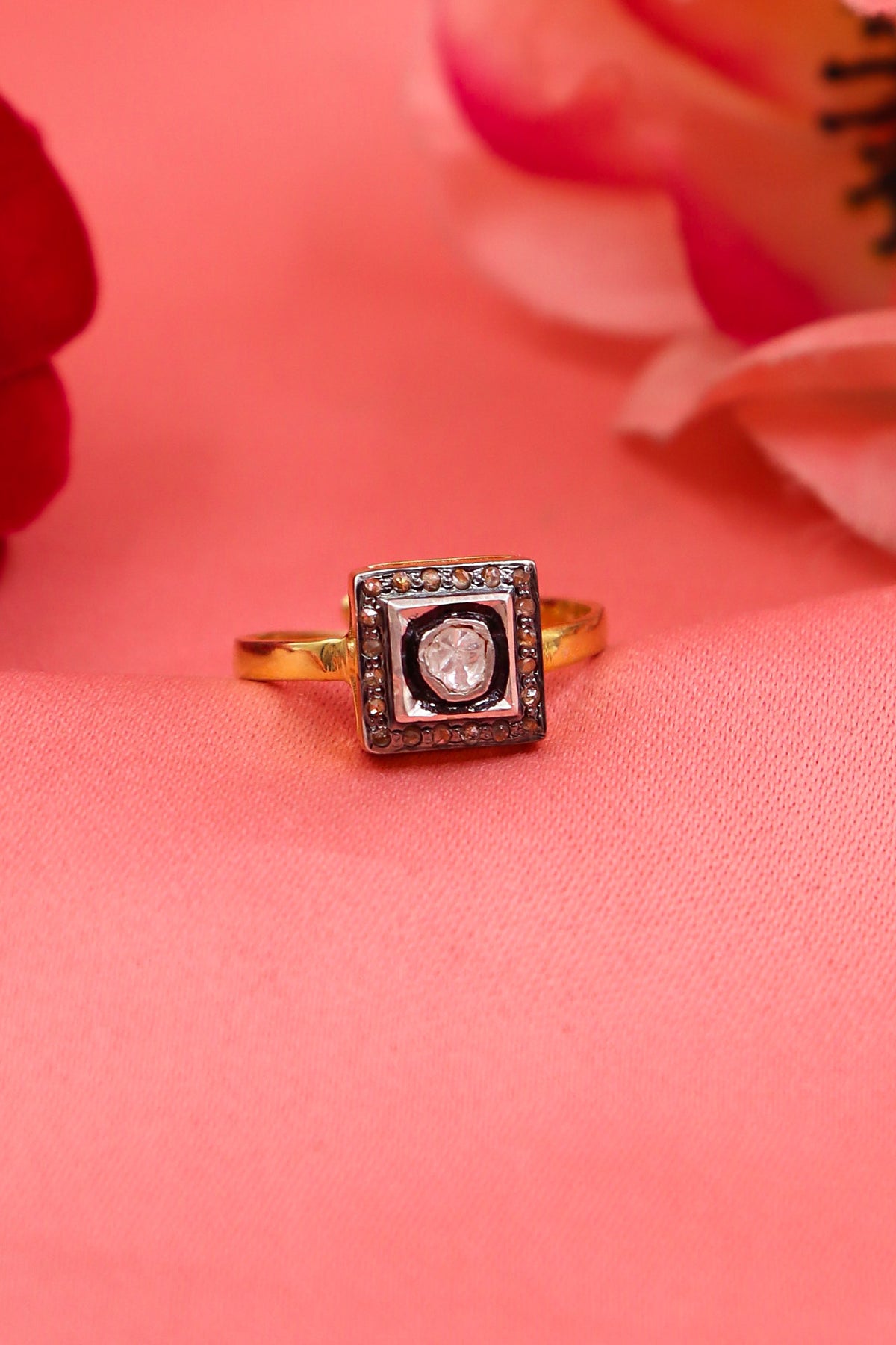 Polki Diamond Regal Earring
