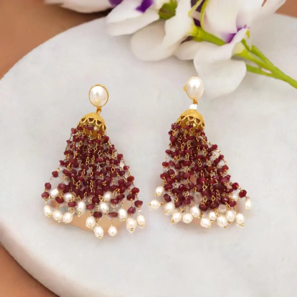 beaded earring