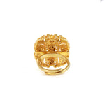 Moissanite Gold Plated Ring I