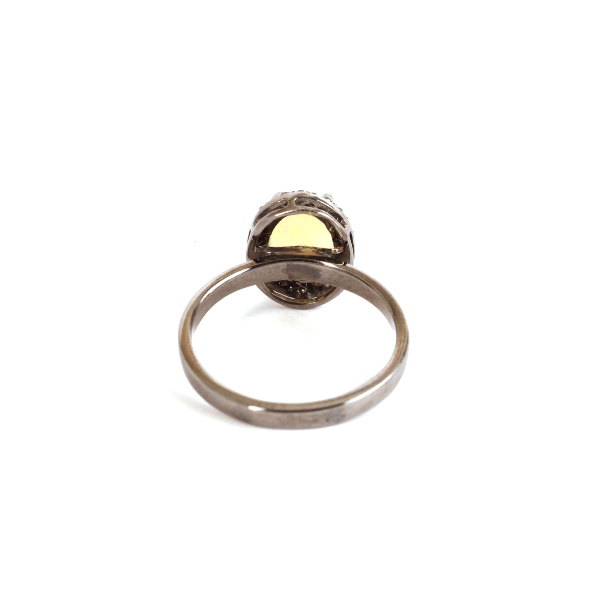 Opal Diamond Royal Victorian Ring