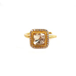 Moissanite Gold Plated Ring II