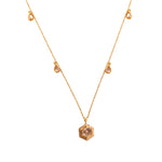 Moissanite Gold Plated Necklace I