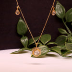 Moissanite Gold Plated Necklace I