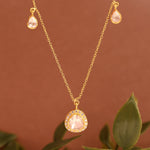 Moissanite Gold Plated Necklace II