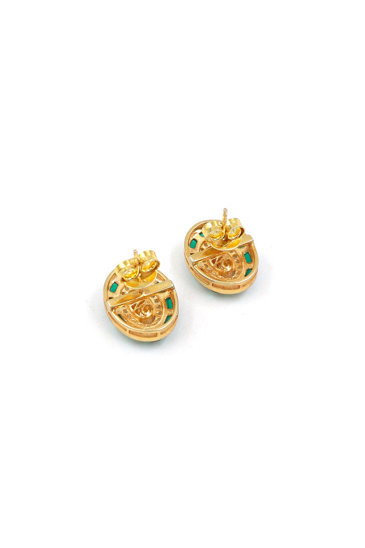 Moissanite Enamel Majestic Earring