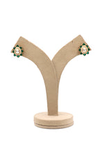 Moissanite Enamel Sovereign Earring
