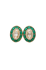 Moissanite Enamel Majestic Earring