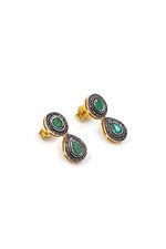 Ruby Polki Diamond Imperial Earring