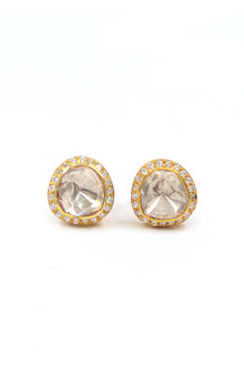 Moissanite & CZ Noble Earring