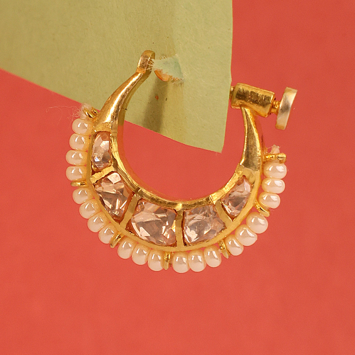 Moissanite Royal Legacy Nose Ring