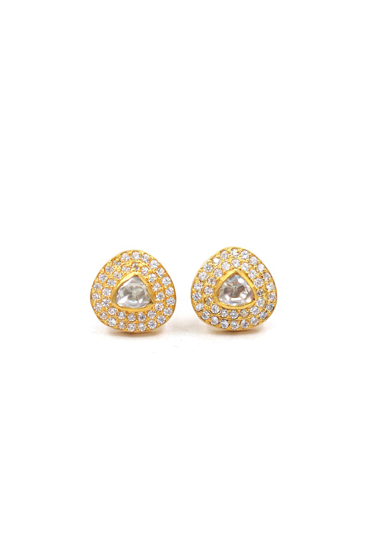 Moissanite & CZ Majestic Stud