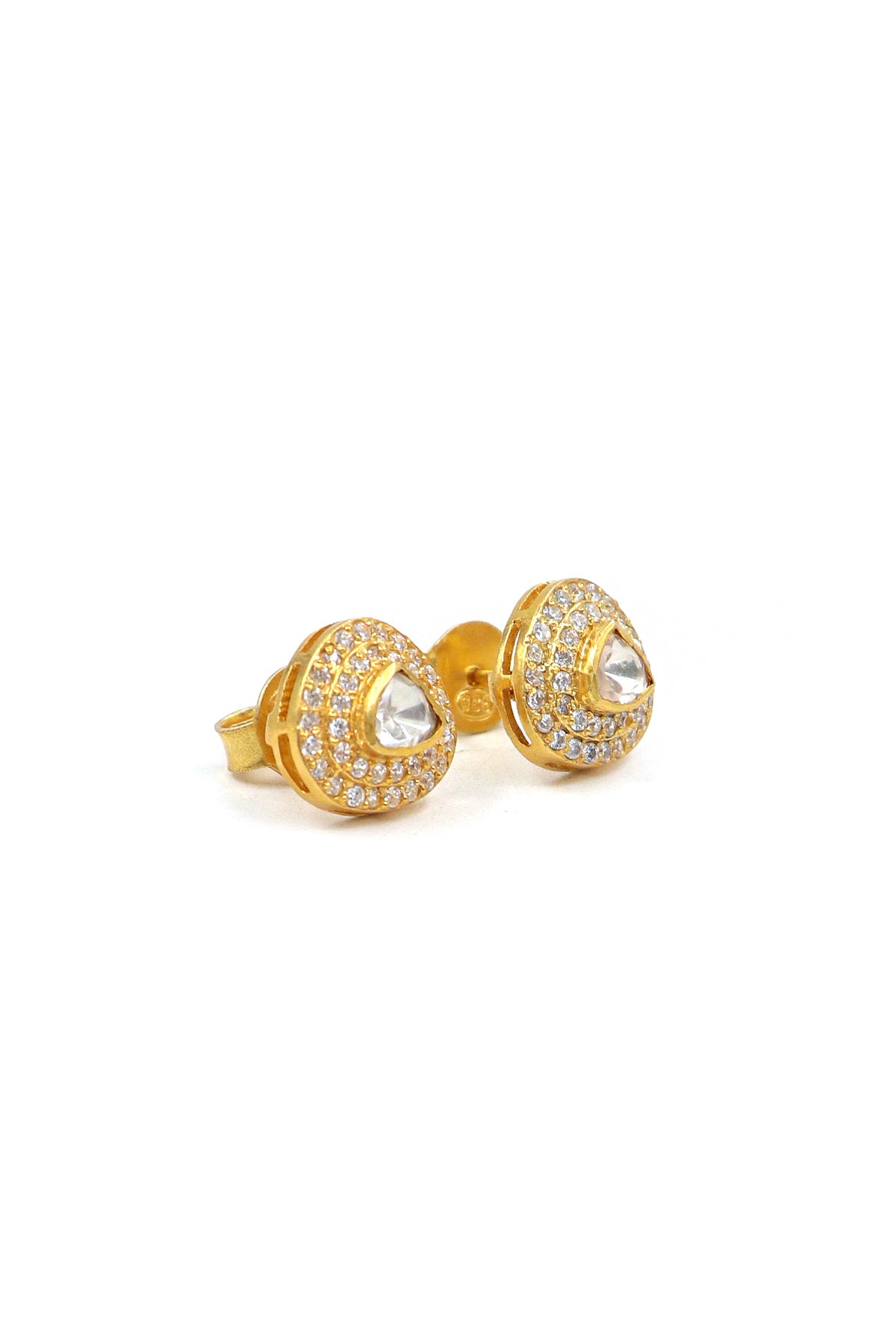 Moissanite & CZ Majestic Stud