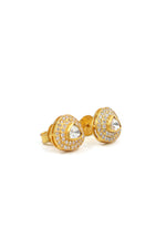 Moissanite & CZ Majestic Stud