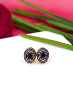 Sapphire Majesty Diamond Stud