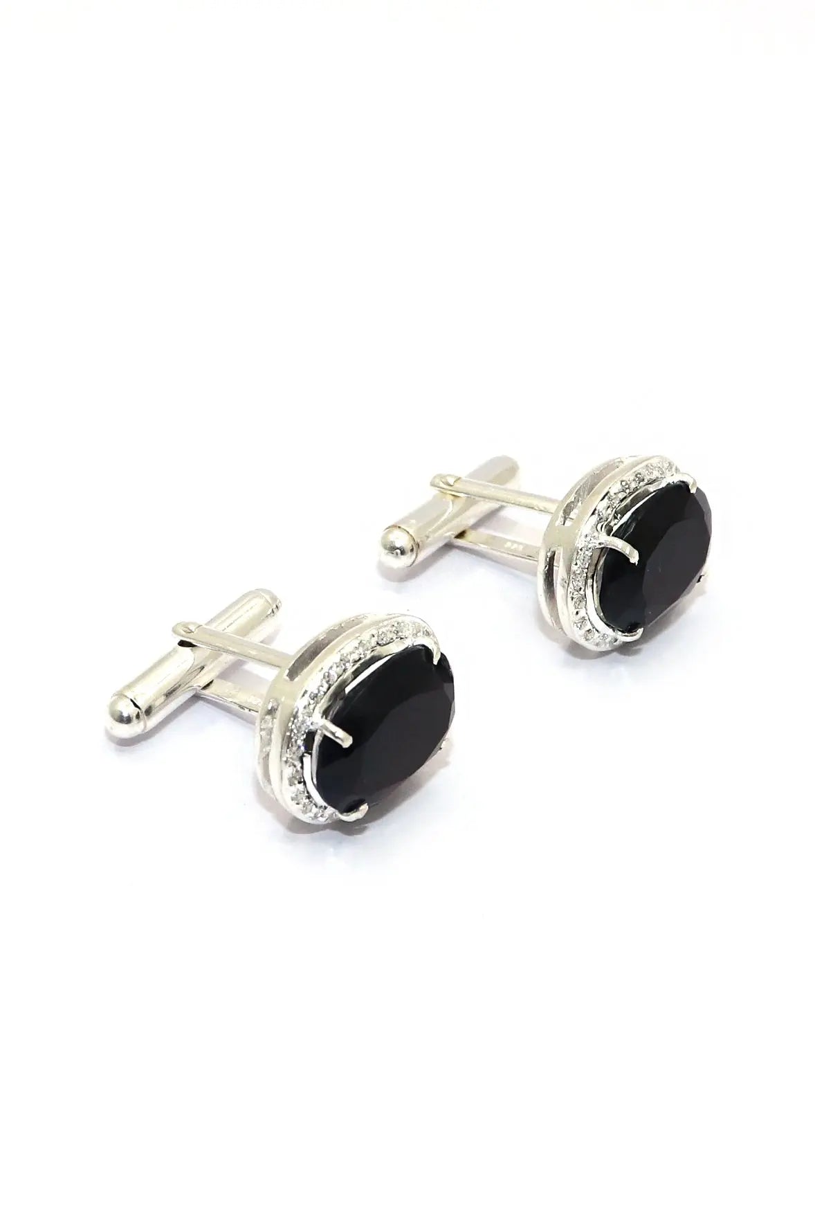 zircon cufflinks