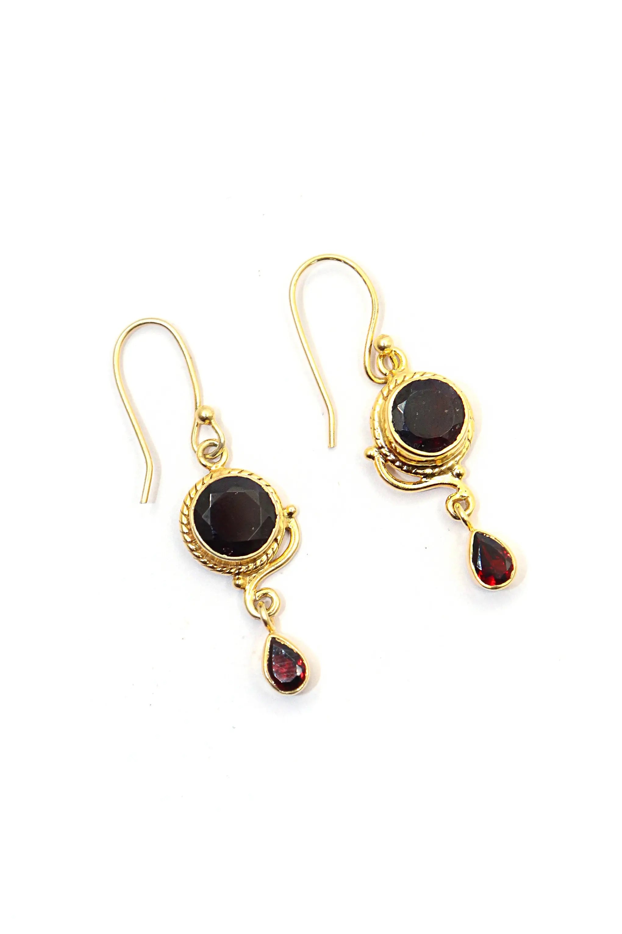 Exquisite Natural Garnet Gemstone Earrings for Every Occasion VJewels