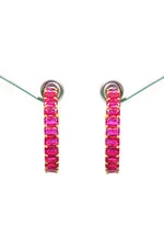 Gold Plated Stylish Fancy Gemstone Women Earring VJewels