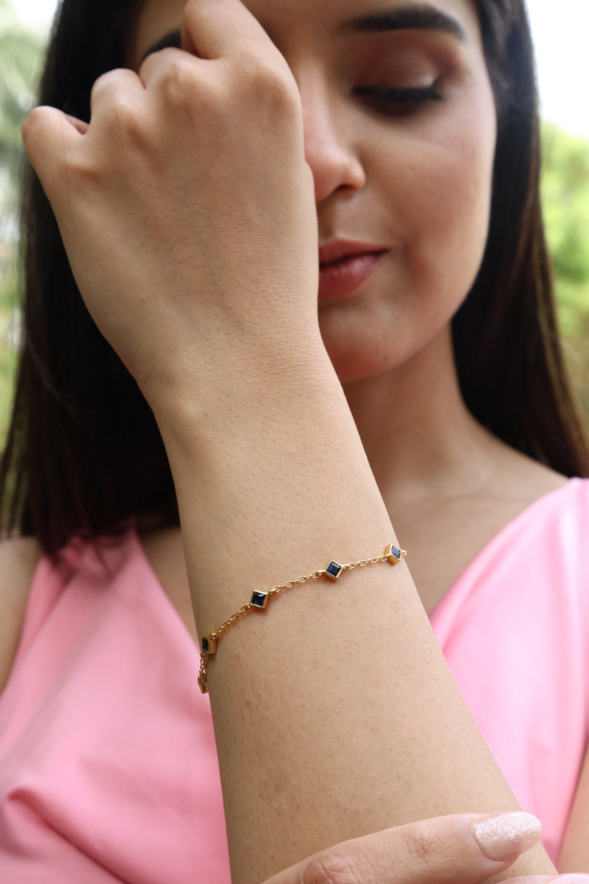 Blue Onyx Royal Heritage Bracelet