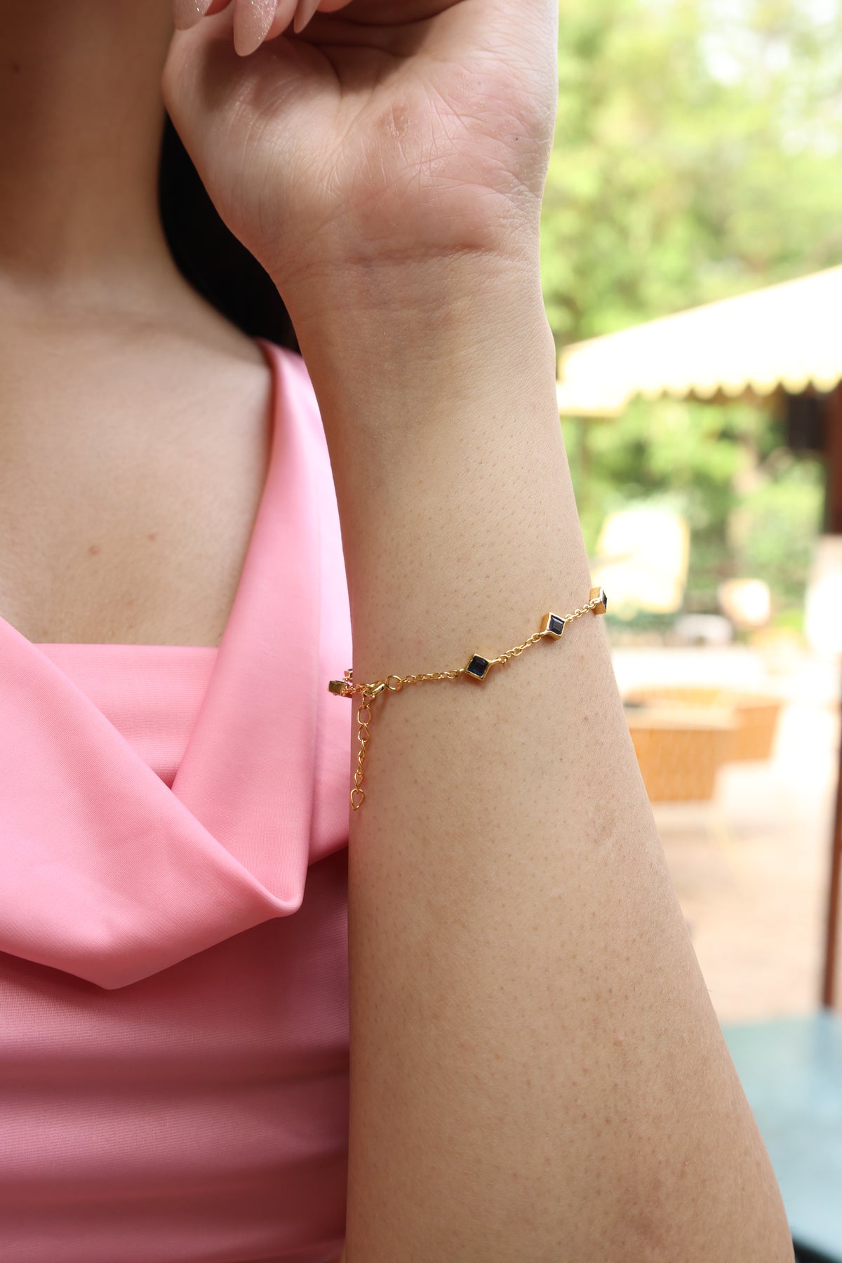 Blue Onyx Royal Heritage Bracelet