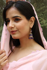 Amethyst Regal Jhumki Earring