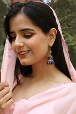 Amethyst Regal Jhumki Earring