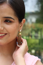 Tourmaline & Pearl Regal Drop Earring